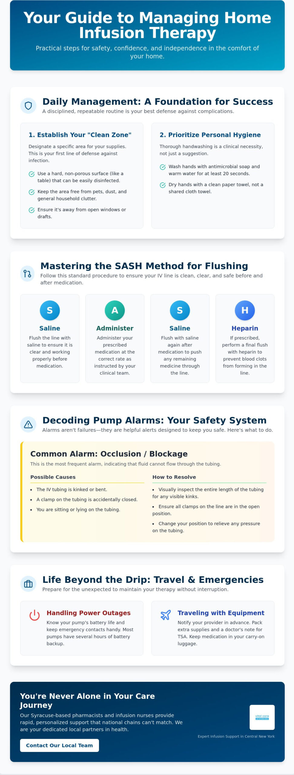 Managing Your Infusion Pump at Home: A Comprehensive Patient Safety Guide