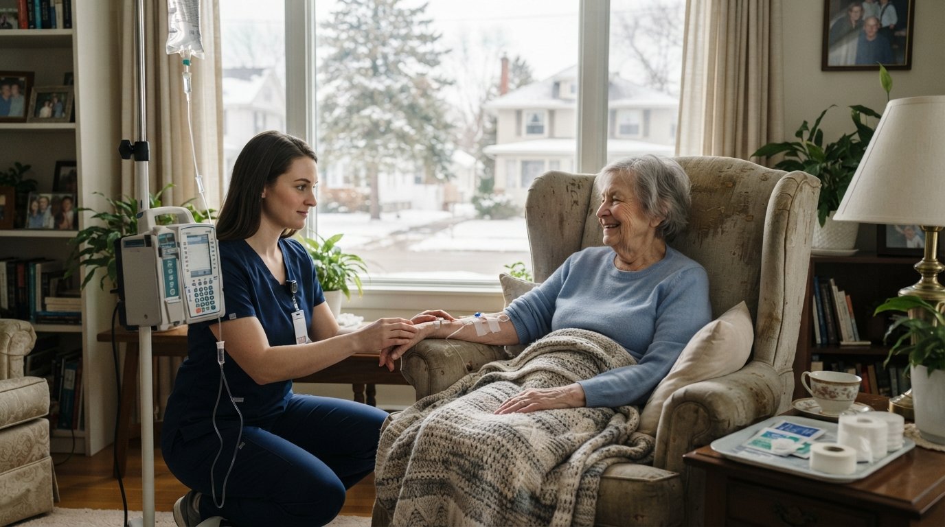 Home Infusion Benefits for Elderly: 2026 Care Guide